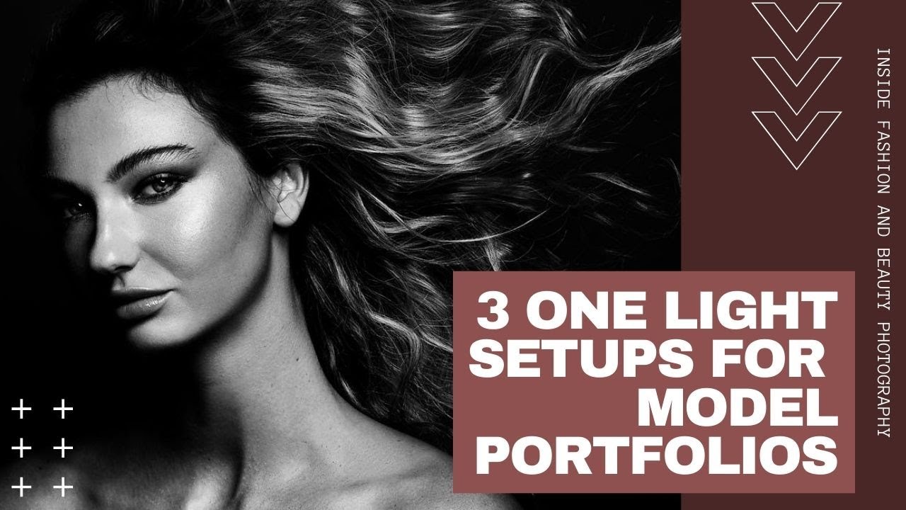 Model Portfolio and Model Comp Card Lighting Setups with Just One Light | Lindsay Adler