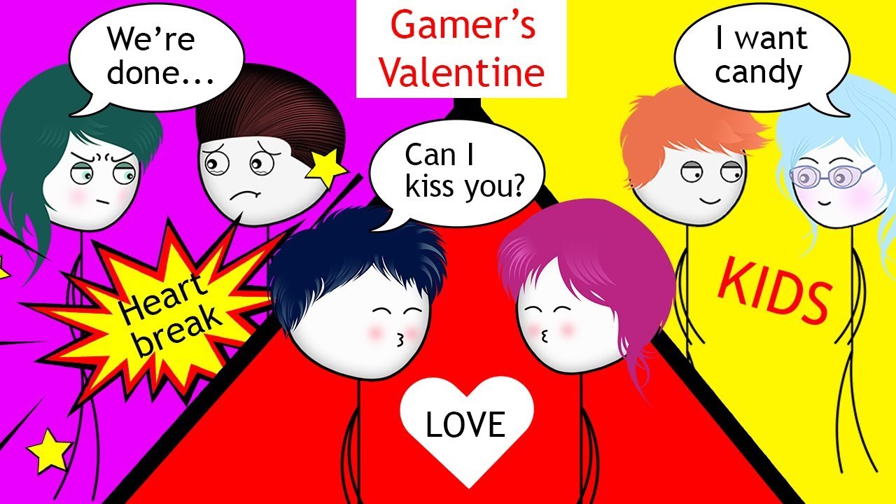 When a Gamer celebrates Valentine's Day