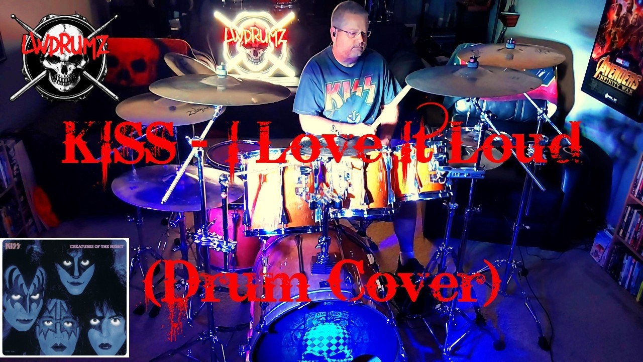 KISS - I Love It Loud (Drum Cover)