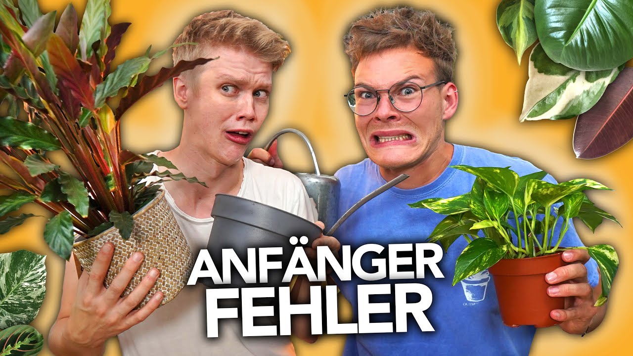 DIE 10 GR&Ouml;&szlig;TEN FEHLER BEI DER PFLANZEN-PFLEGE | Joey's Jungle Plants