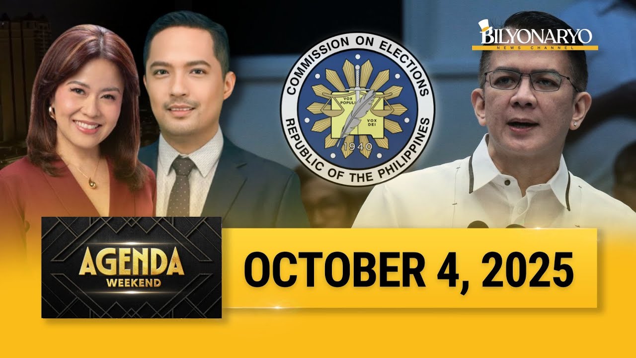 Agenda Weekend | October 4, 2025