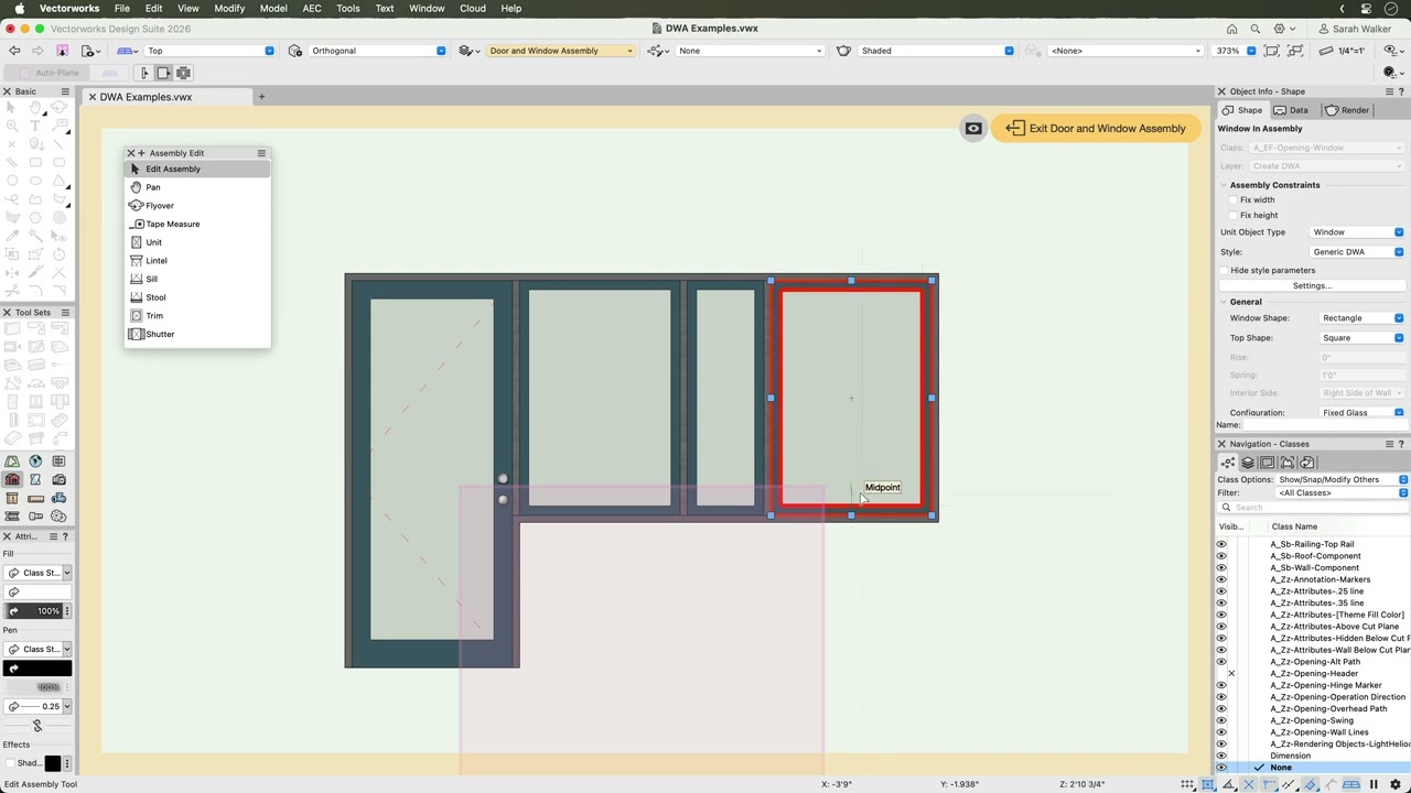2026 Door and Window Assembly