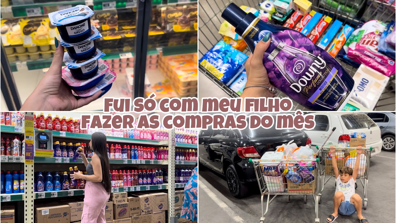 COMPRAS DO MÊS 🛒