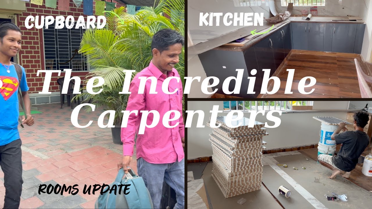 Удивительные плотники превратили дерево в прекрасную мебель. #tibetanvlogger #carpenter