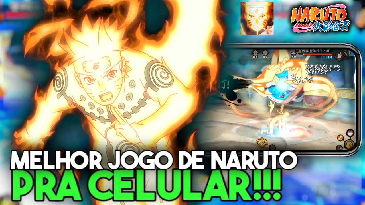 O MELHOR JOGO DE NARUTO!!! COMO BAIXAR NARUTO MOBILE ATUALIZADO EM 2025 NO SEU CELULAR #naruto