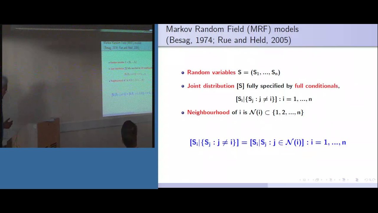 Peter Diggle: Statistical Modelling Approaches to Disease Mapping