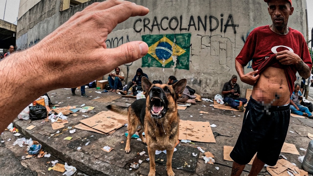 CRAC0LANDIA: LA CAPITAL MUNDIAL DEL CR4CK 🇧🇷 (perros me atacan en plena calle)