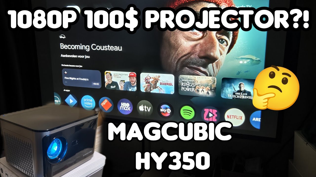 «ДЕШЁВЫЙ ПРОЕКТОР ЗА 100 ДОЛЛАРОВ!» MAGCUBIC HY350 — ОБЗОР