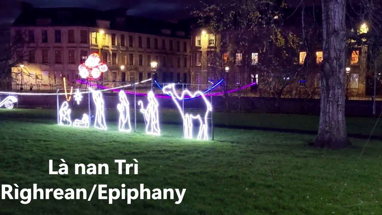 Christmas in Paisley | Nativity Scene in Scottish Gaelic