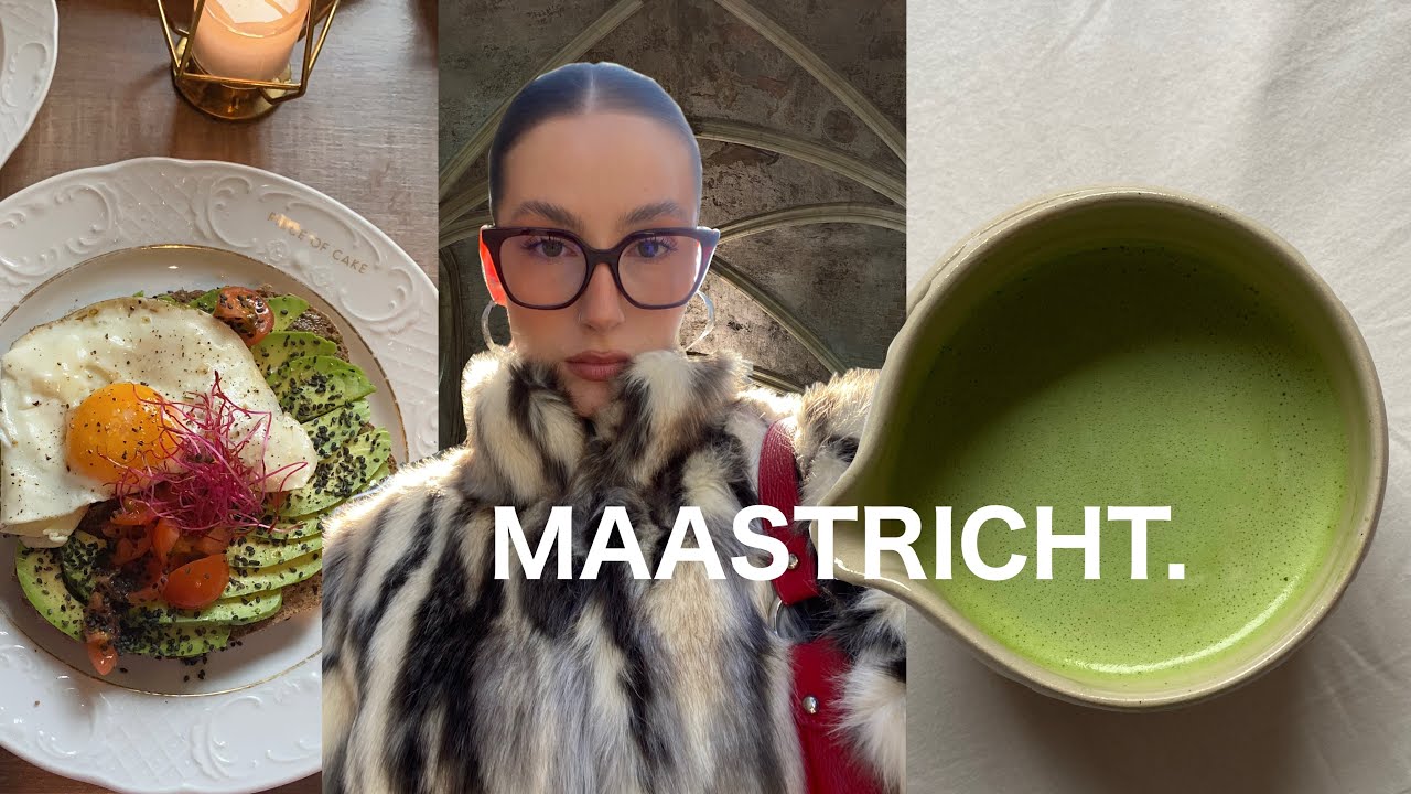 days with me in maastricht | shopping, matcha, haul & book review