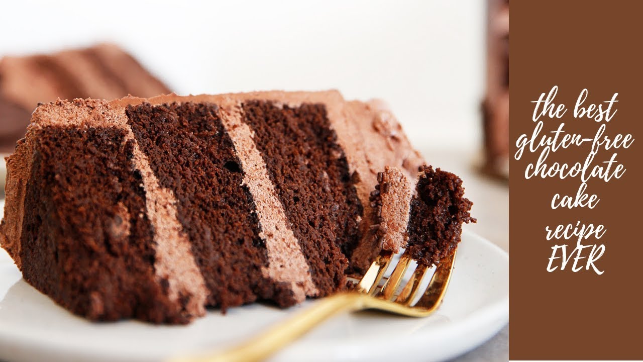 The BEST Gluten-Free Chocolate Cake Recipe
