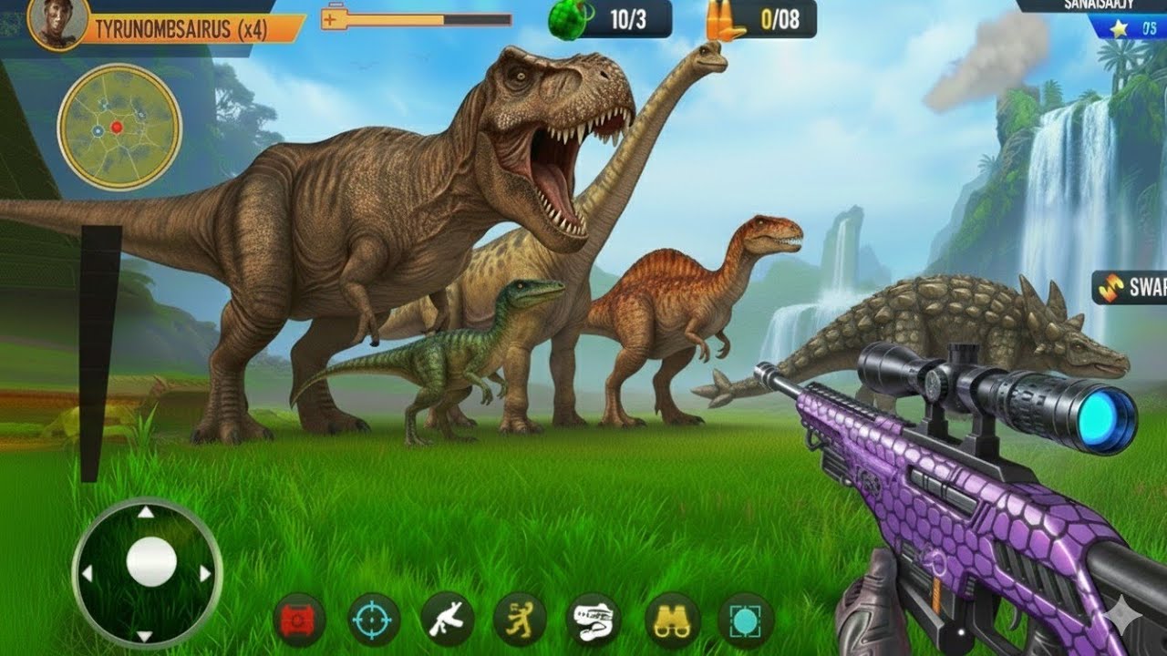 Wild Animal Hunter 3D: Epic Dinosaur Hunting Adventure 🦖🥸|New 2026 Update Gameplay #87
