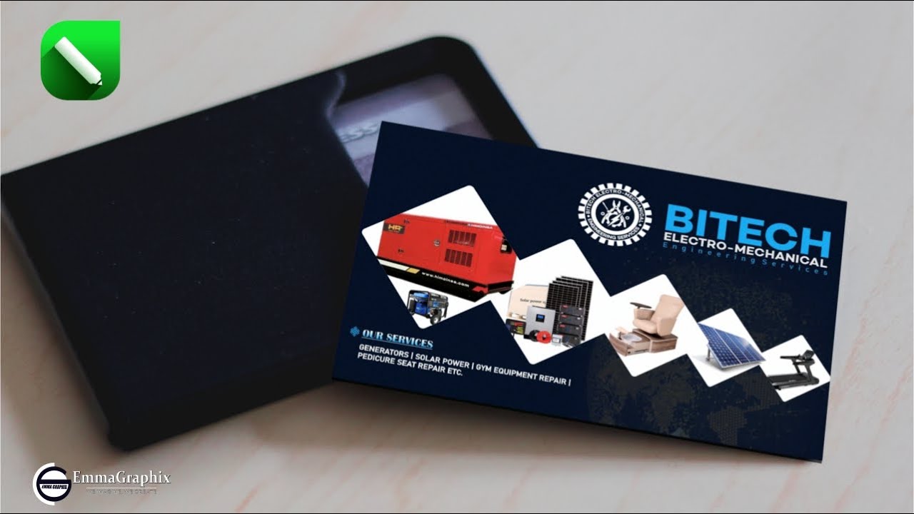 Business Card Design in CorelDraw | Visiting Card Design Tutorial