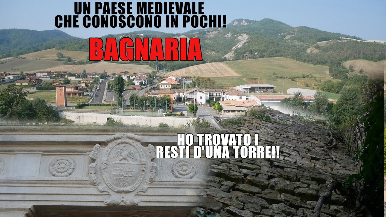 IL PAESE MEDIEVALE DI BAGNARIA CON LA SUA ANTICA TORRE NASCOSTA...!