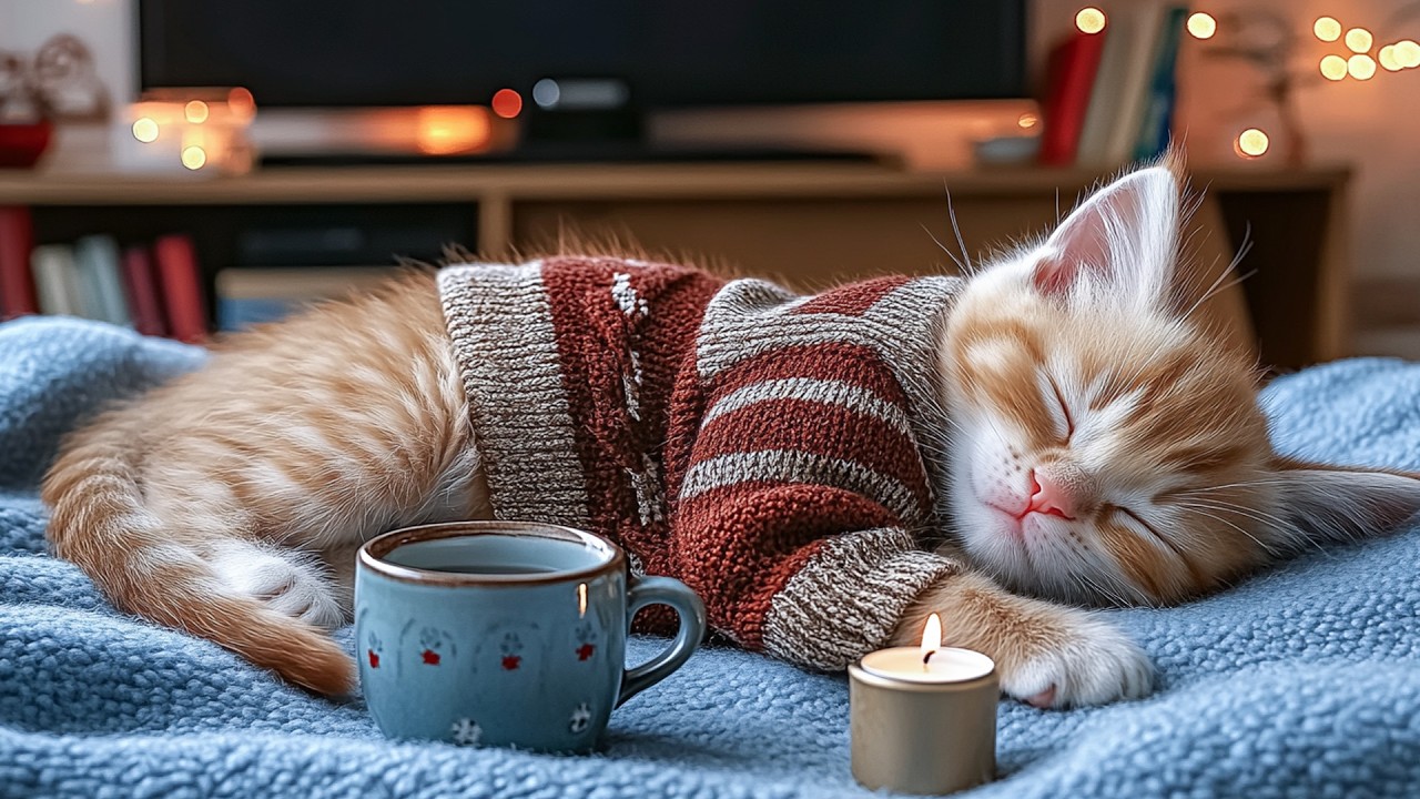 12 Hours of Relaxing Music for Cats 💕🌿 Music for Cats & Calm Music for Cats to Sleep  💕 Cat TV