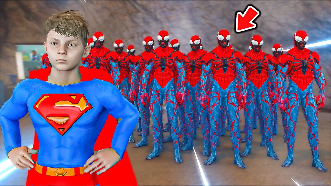يحارب جيش سباديرمان الشرير😱🔥!! | فلم قراند
