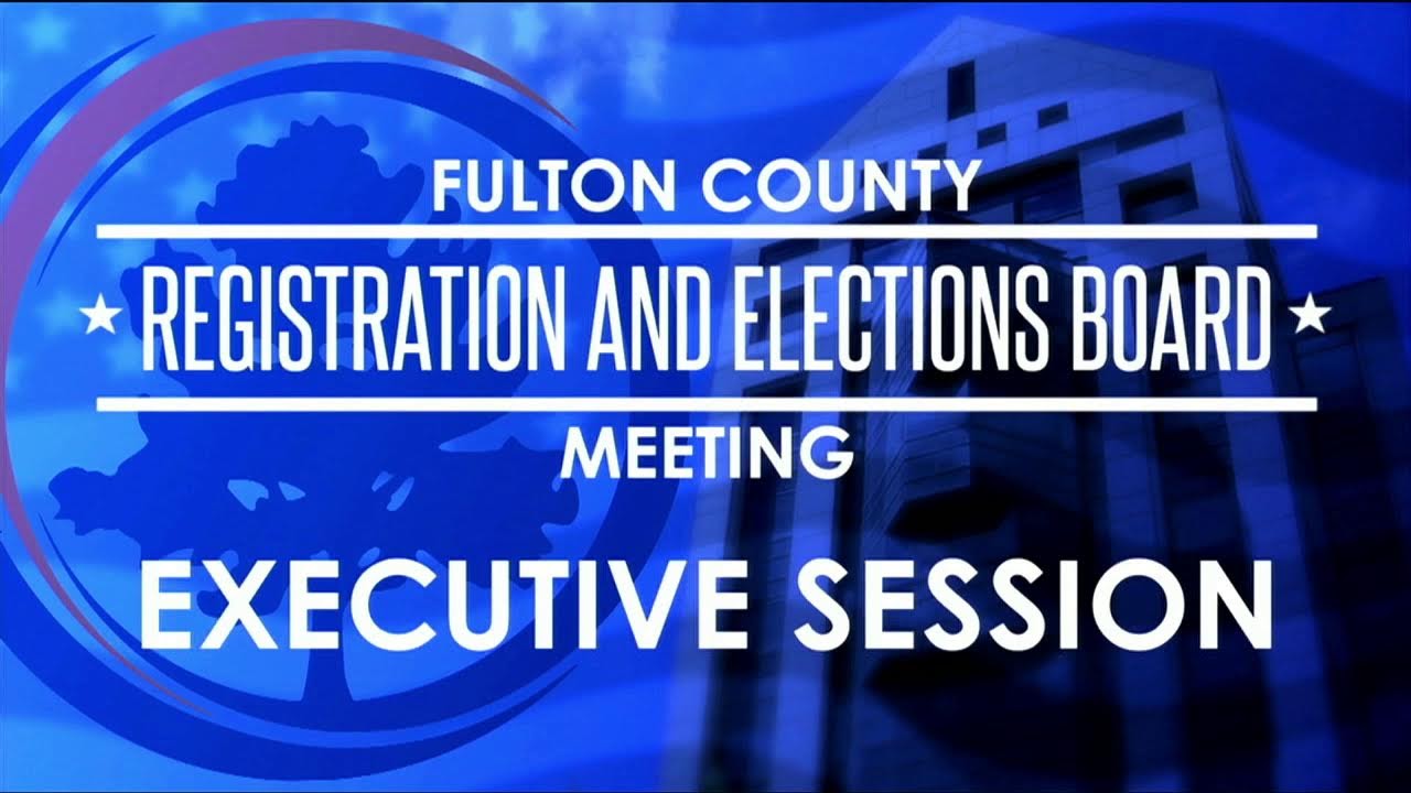 Fulton County Board of Registration & Elections Meeting - March 11, 2026