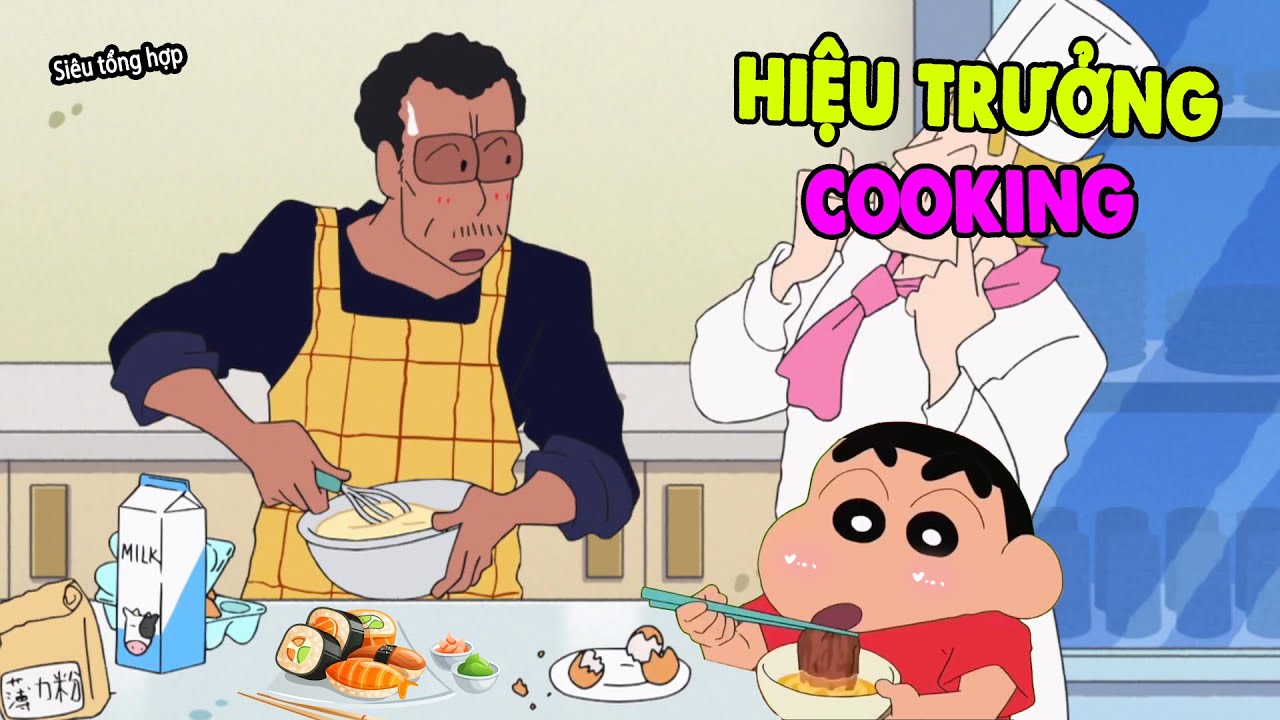 Tổng Hợp Shin 1 Tiếng P12 - Thử Thách Cấm Cười Khi Ăn | Shin Tập Mới Để Ăn Cơm | Shin Cậu Bé Bút Chì