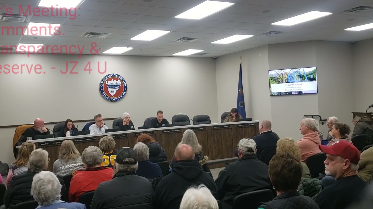 1-5-26, Conewago BOS meeting, 4 of 5