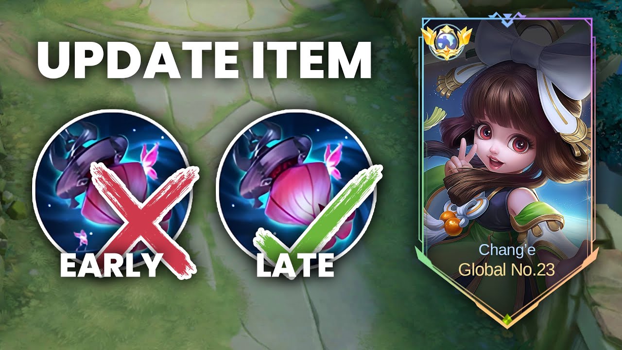 CHANG'E MODE CULIK ! LOCK TOP GLOBAL BAXIA & CYCLOPS SI PALING JAGO SAMPAI TRAUMA ! E844 - MLBB