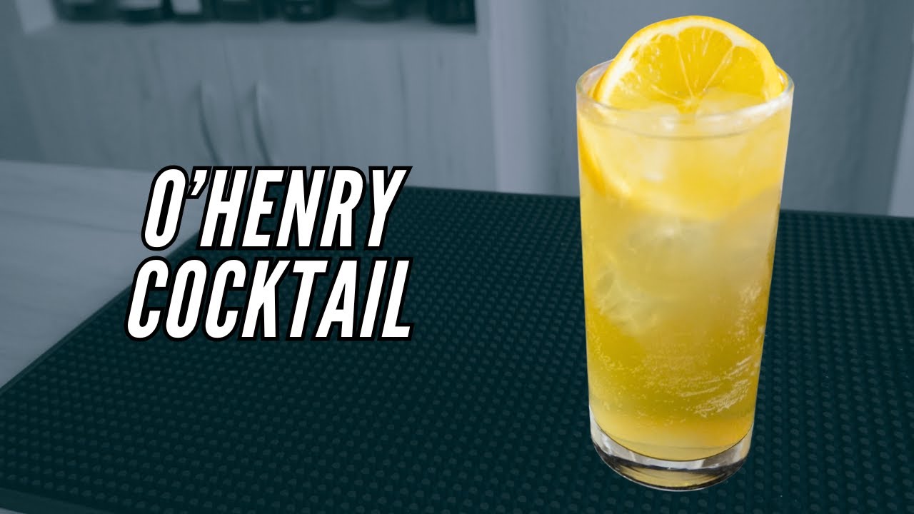 O'Henry Cocktail: A Timeless Scotch & Ginger Highball!