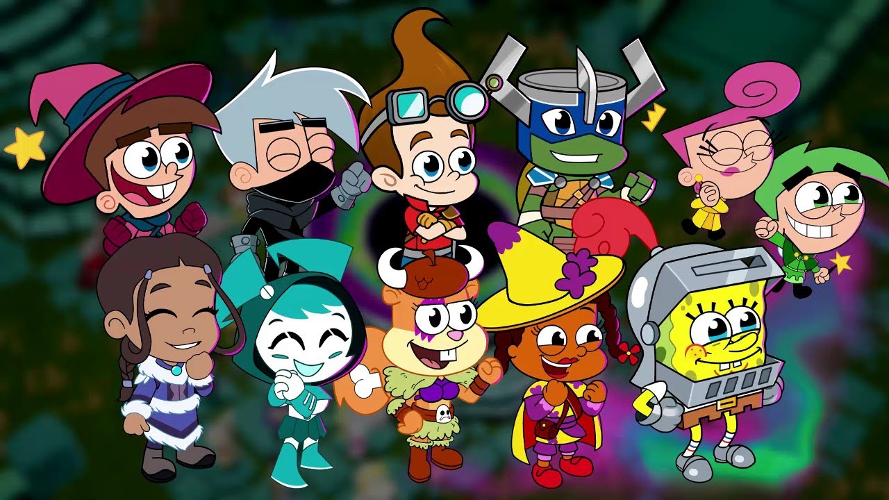 Nicktoons & The Dice of Destiny - All Characters Unlocked + Skills