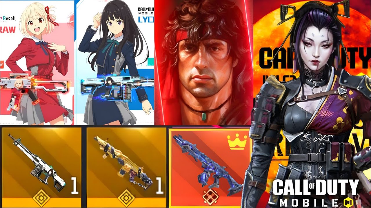 Season 3 Leaks New Mythic M4 Draw! is Coming+All Returning Collab' Lycoris+Recoil CODM S3 Leaks 2026