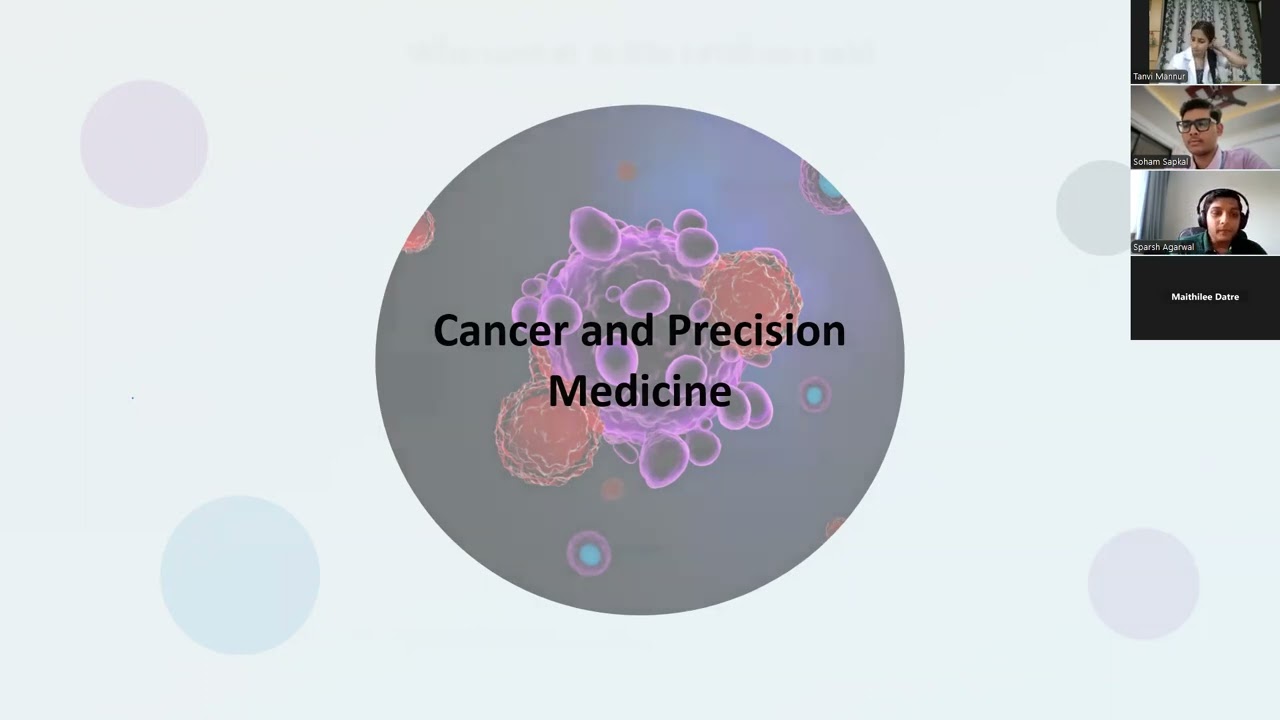 Decoding Precision Medicine | Online Session | 16th December | Sparsh Agarwal