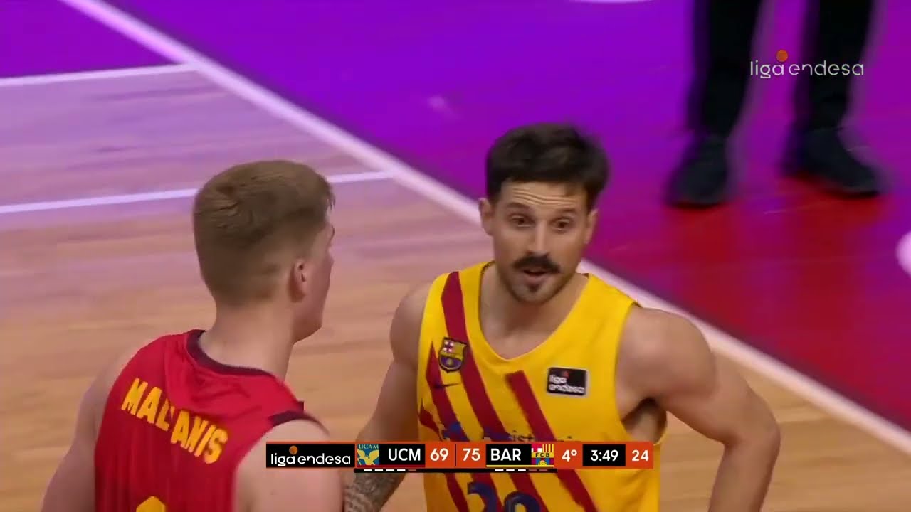 Nicolás Laprovittola (17 puntos) - Barcelona vs UCAM Murcia