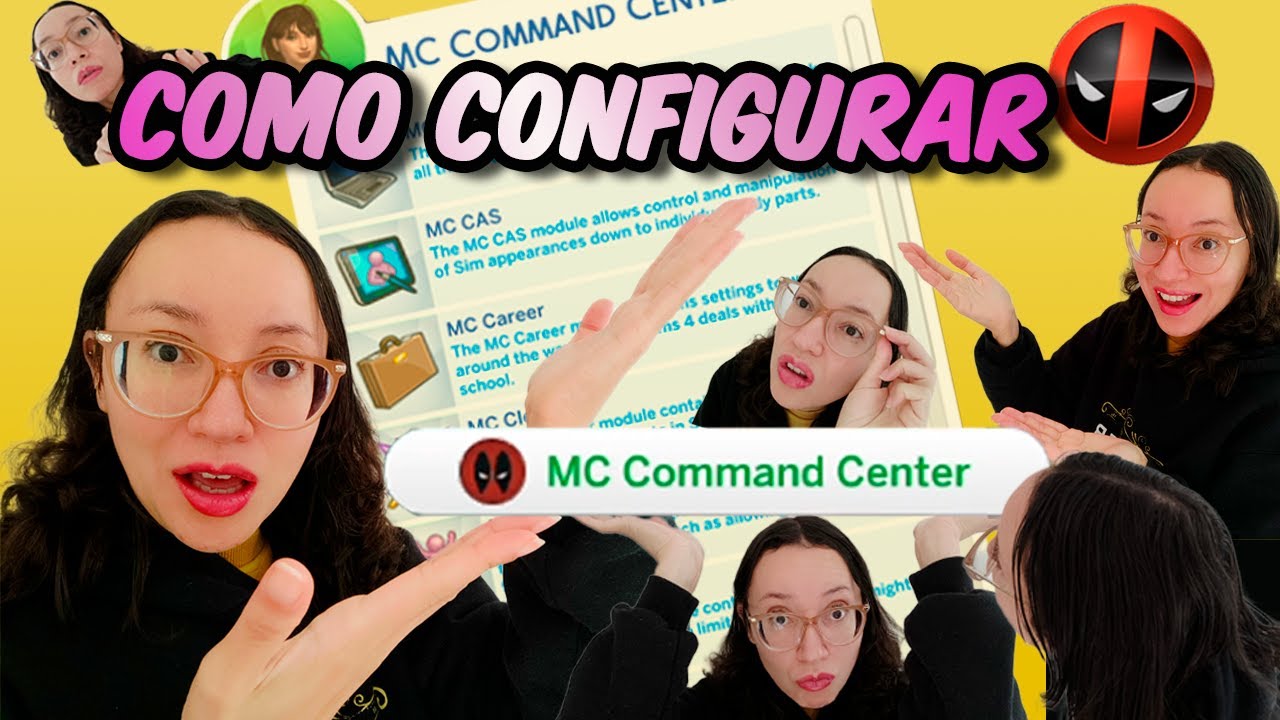 COMO CONFIGURAR O MC COMMAND CENTER! (Mod de The Sims 4)