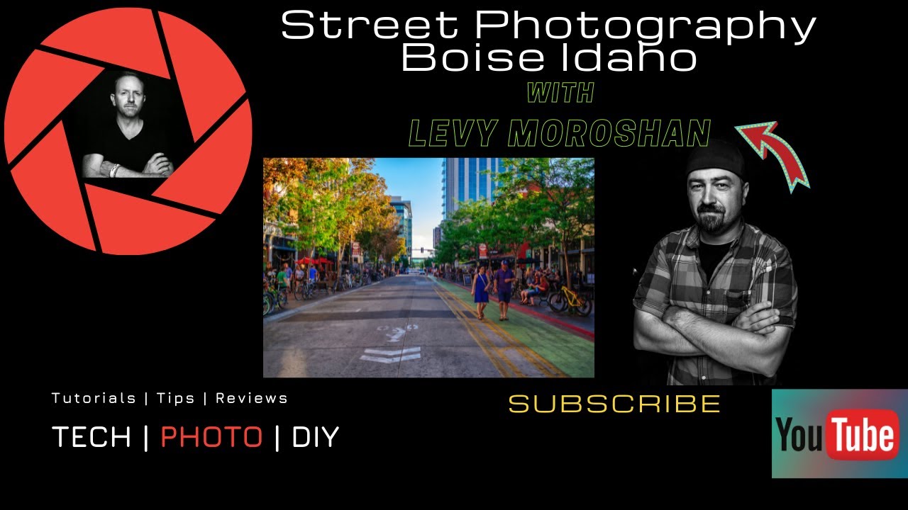 Street Photography Boise Idaho with Levy Moroshan