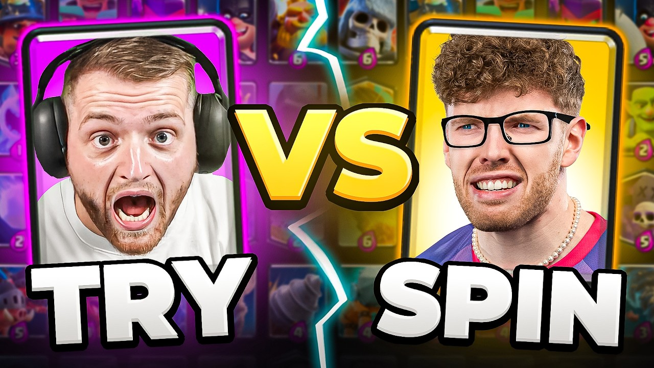 😱🤯BIGSPIN vs. TRYMACS - ERSTES 1 VS 1 DUELL! | Clash Royale Deutsch