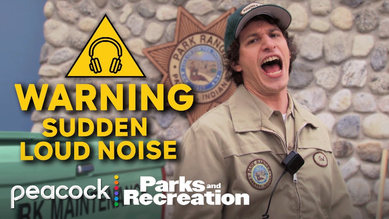 Andy Samberg SHOUTING for 5 mins straight on Parks and Rec | Parks and Recreation