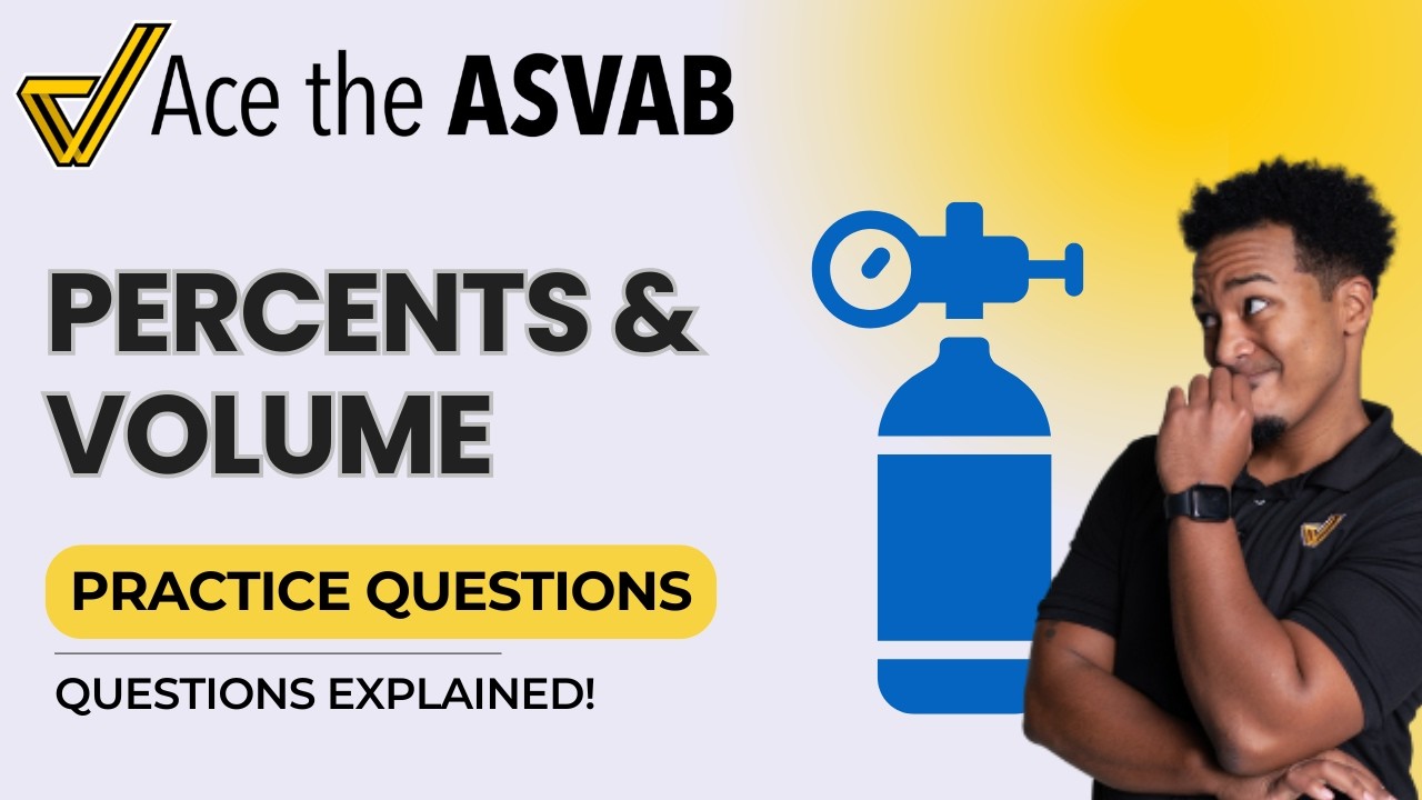 ASVAB Arithmetic Reasoning: Percent Discounts & Volume Word Problems Explained!