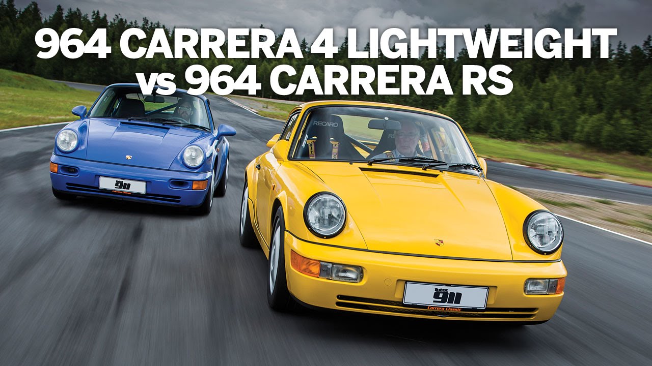 Porsche 964 Carrera RS vs 964 Carrera 4 Lightweight