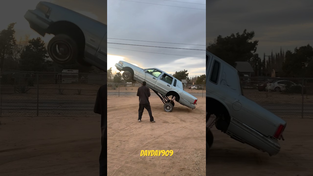 Lowriders Hopping: Hopper Problems! #fyp #dayday909 #hydraulics #lowriders #lowridershopping