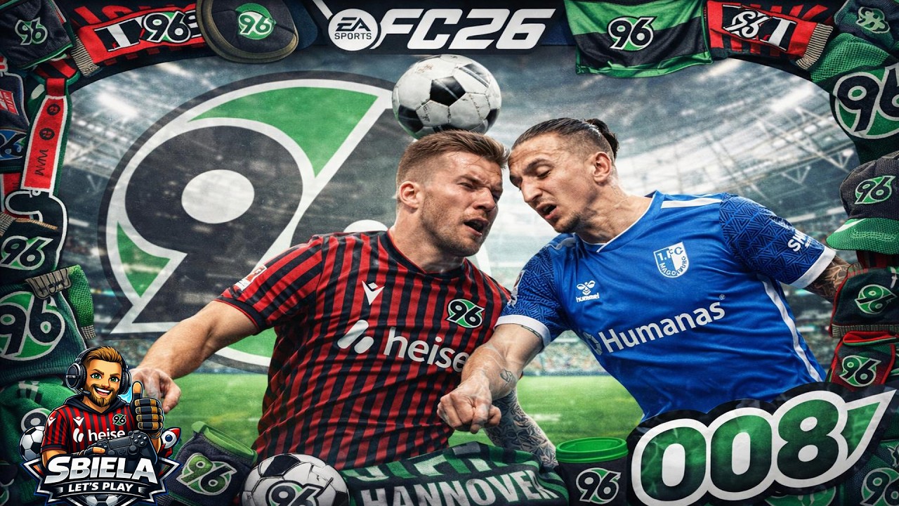 [Let's Play] ★ EA SPORTS FC 26⚽[HANNOVER 96] #008 - Magdeburg ★ [Deutsch]