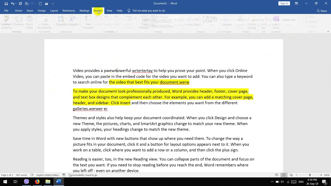 Microsoft Word မွာ ေရးထားတဲ႔ စာေတြ ျပင္မရေအာင္ ကာကြယ္မယ္။