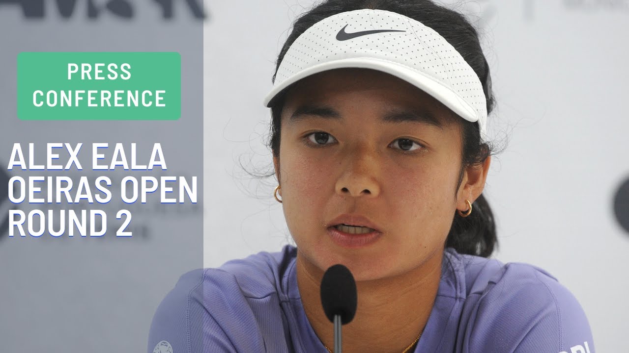 Alexandra Eala Press Conference after Oeiras Open loss to Panna Uvardy