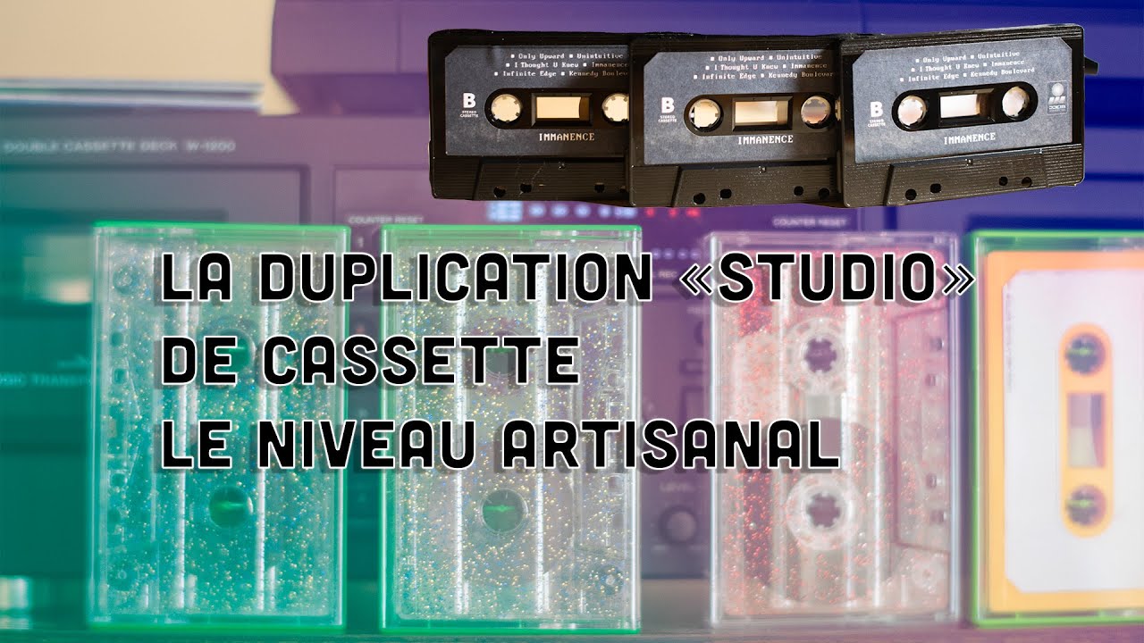 Création d'une cassette préenregistrée