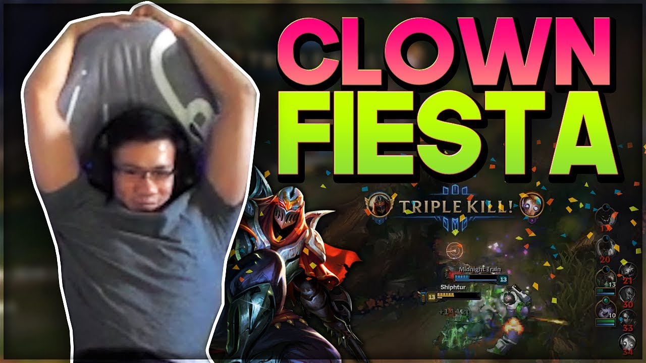 Shiphtur | THE BIGGEST CLOWN FIESTA OF ALL TIME!! - ZED MID