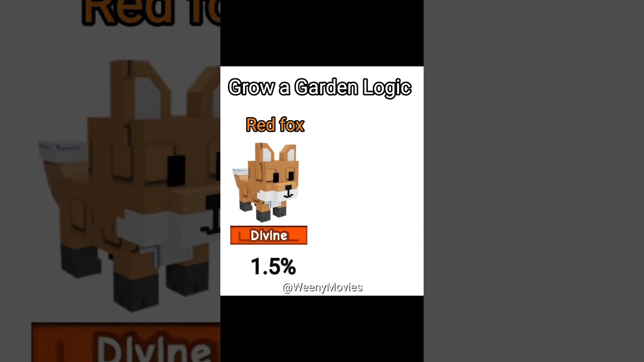 Red Fox Vs Mimic Octopus Rarety?!? 🥴 | Grow a Garden