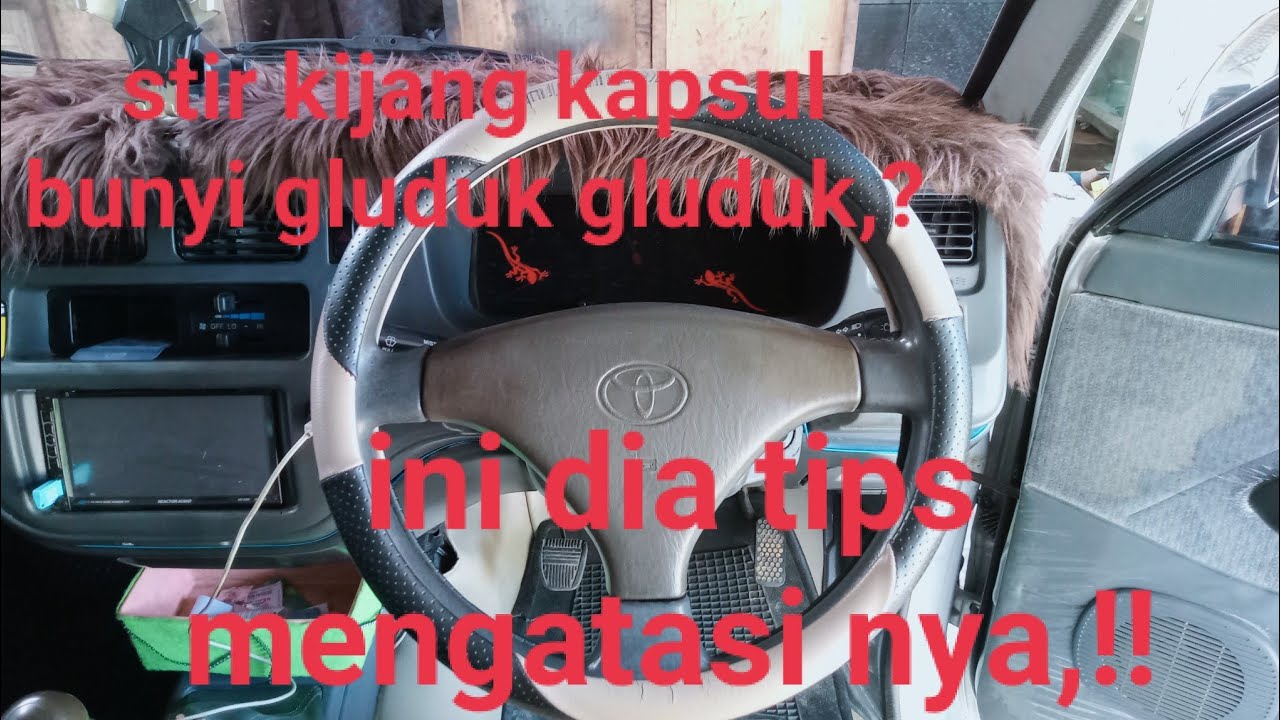 SETIR MOBIL BUNYI SAAT DI JALAN YANG RUSAK,?INI PENYEBABNYA!!