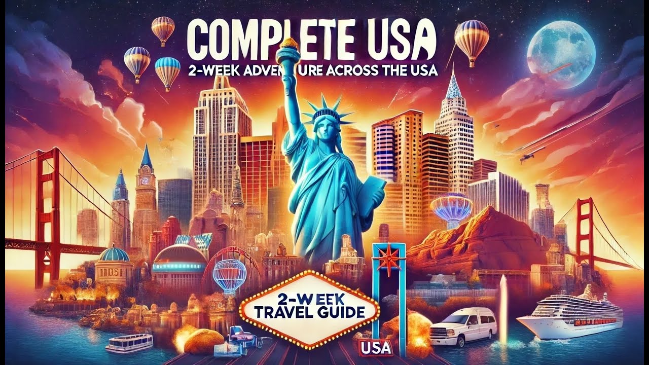 Ultimate US Travel Guide: 2-Week Adventure Across the USA | Tips, Food and Must-See Destinations