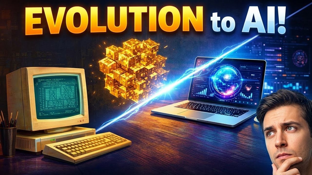 From Old Computers to AI Machines – The Evolution Explained!🤔