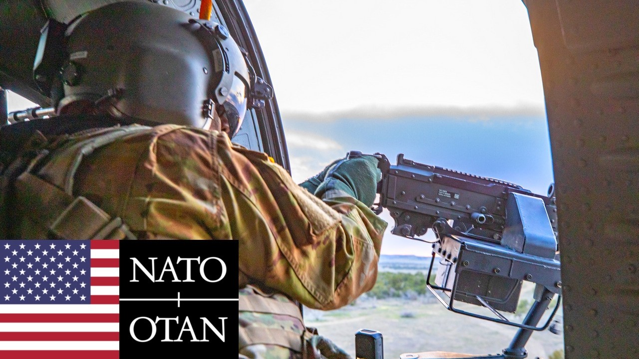 US Army & NATO | Door Gunner Training in Latvia