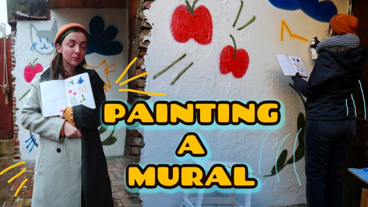 Making My Dream Backyard Happen: Backyard Mural Transformation