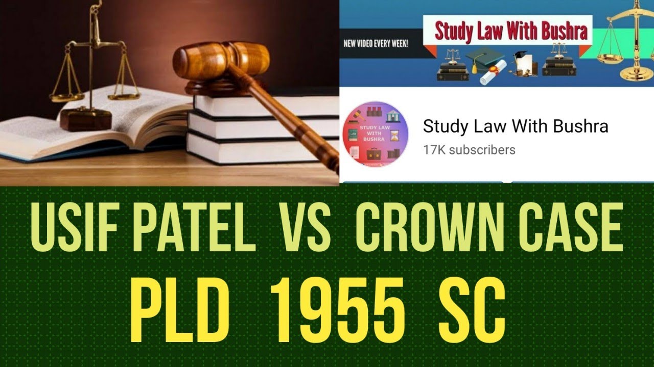 Usif Patel Case I Leading Constitutional Case