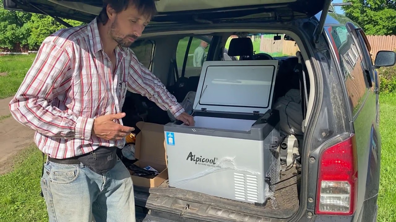 Автохолодильник Alpicool c40 из Китая