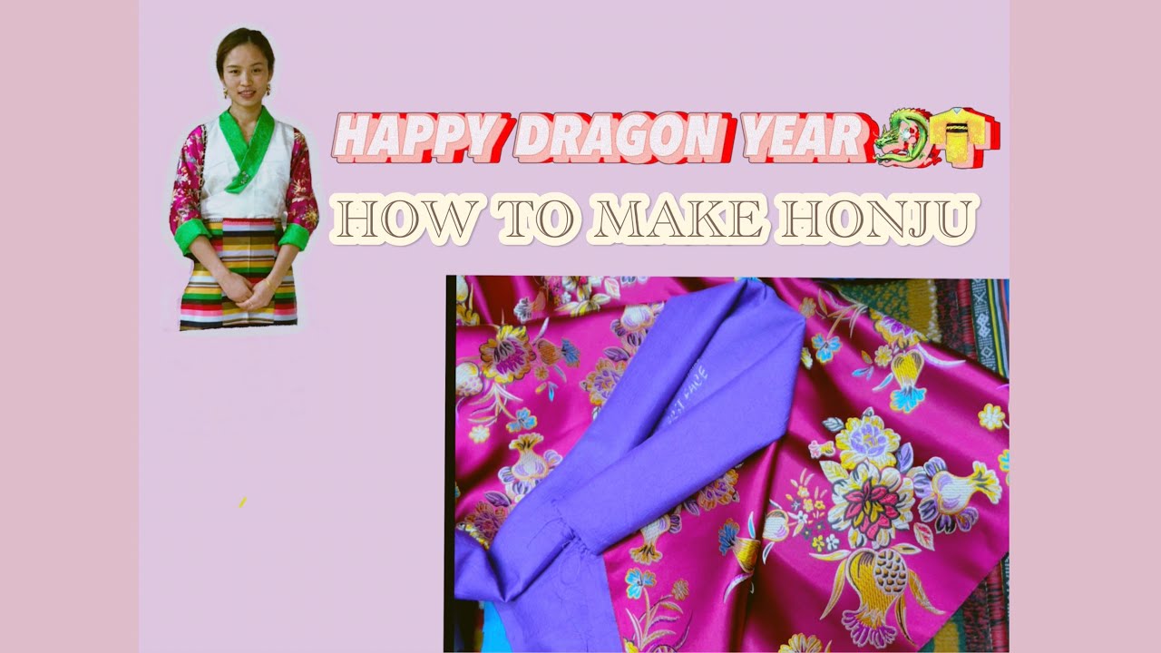 HOW TO MAKE HONJU Tibetan dress